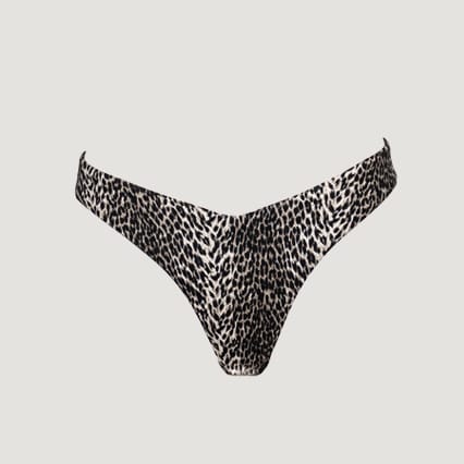 Pyrite Leopard Bikini Bottom