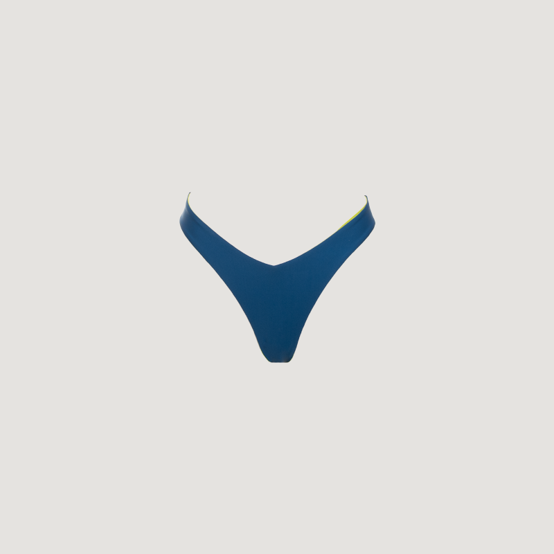 Pyrite Royal Blue/Lime Green Bikini Bottom