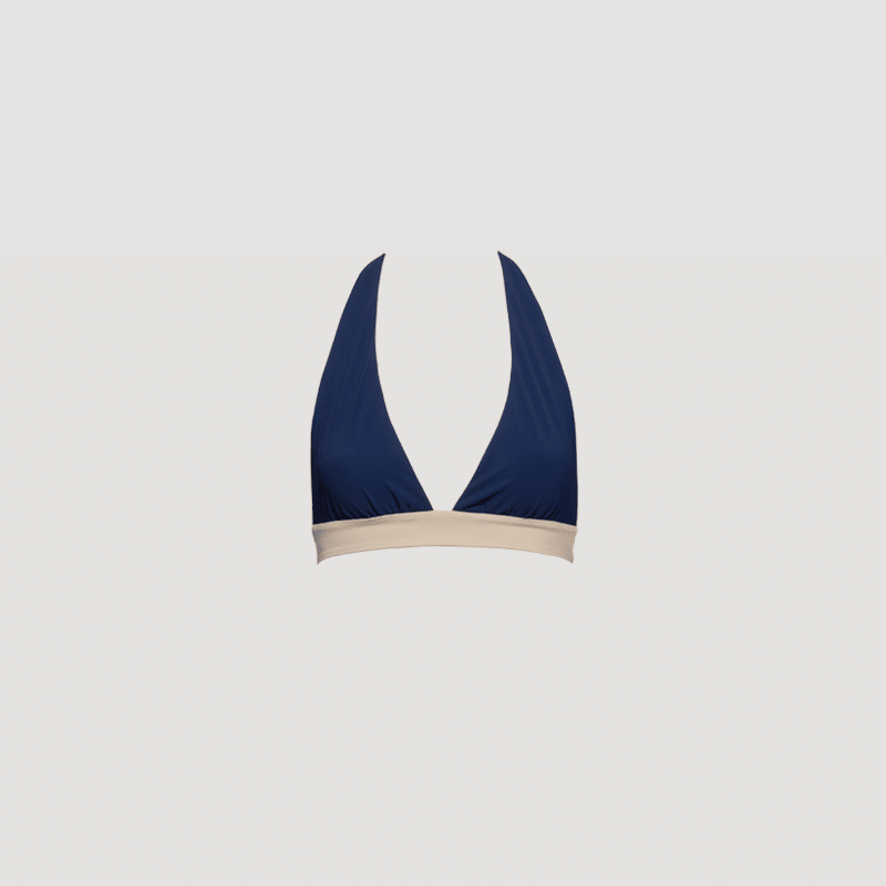Saphir Tan/Bleumarin Bikini Top