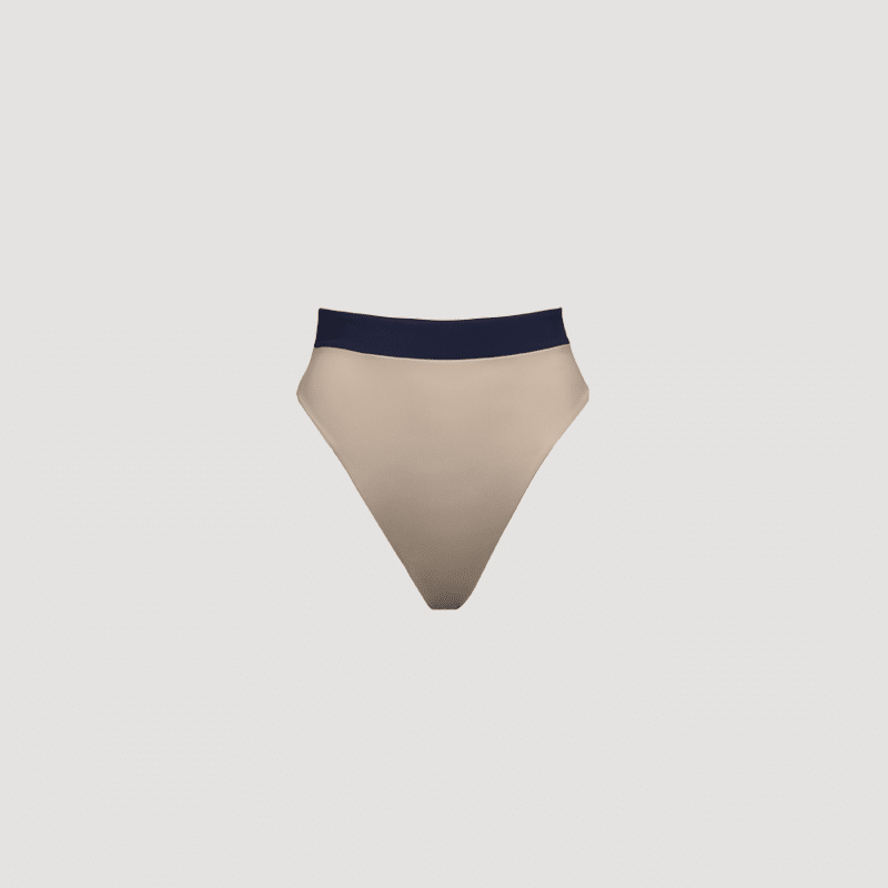 Saphir Tan/Bleumarin Bikini Bottom