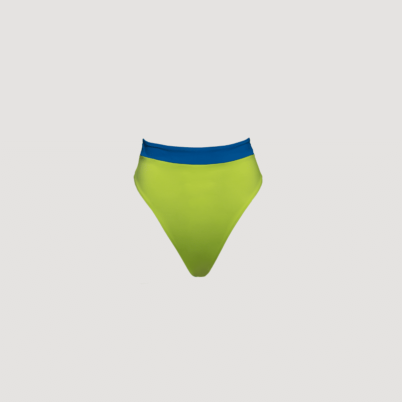 Saphir Royal Blue/Lime Green Bikini Bottom