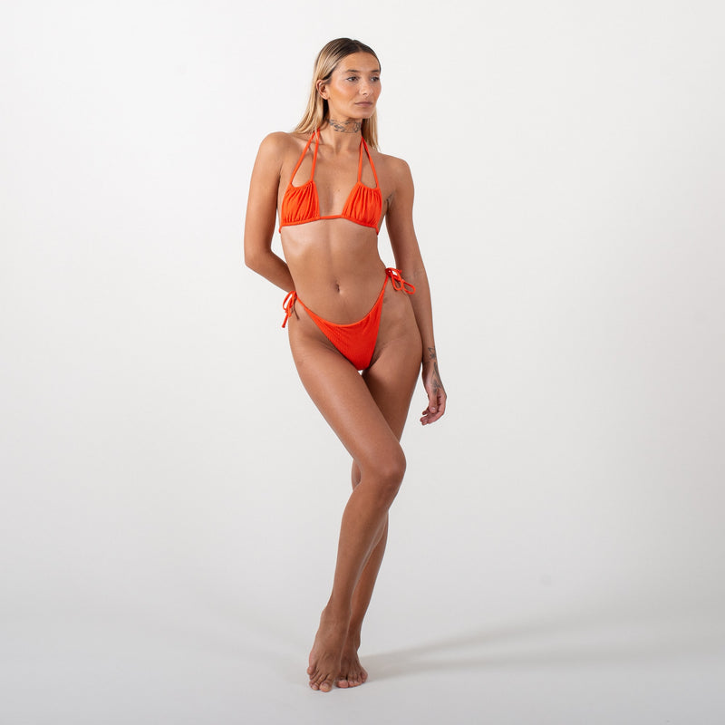 Agate Coral Triangle Bikini Top