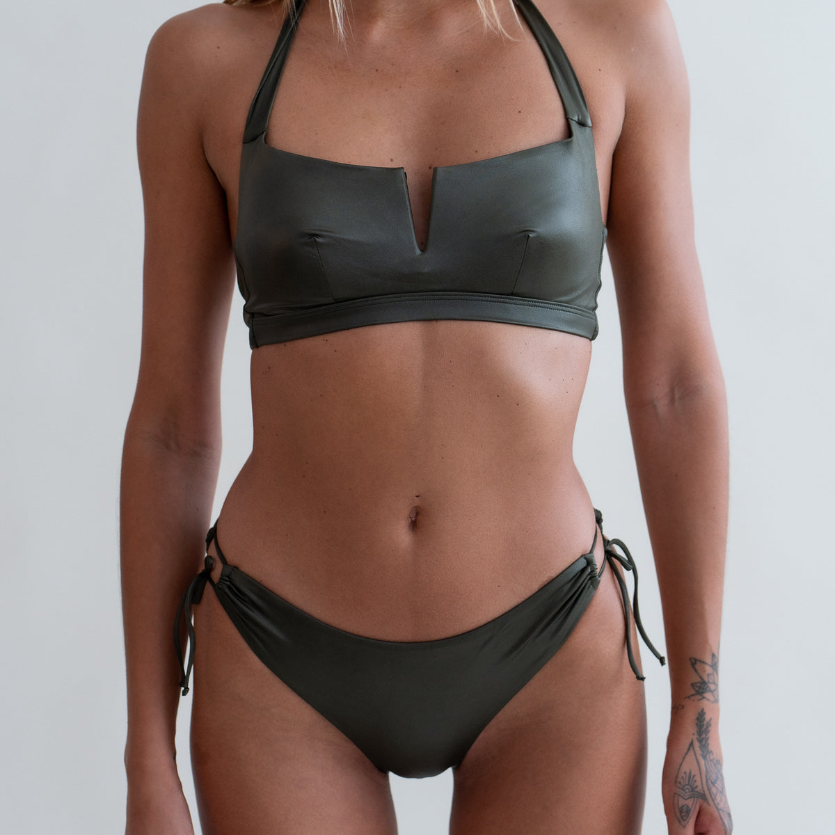 Opal Green Bikini Top