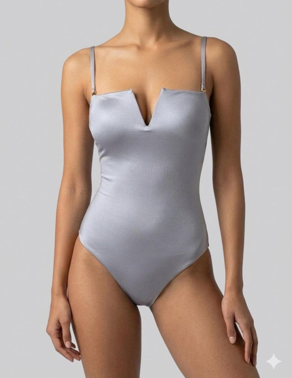 Amber Dark Silver Swimsuit
