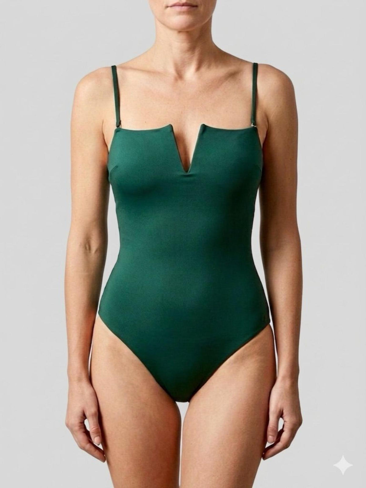 Amber Teal Green Swimsuit