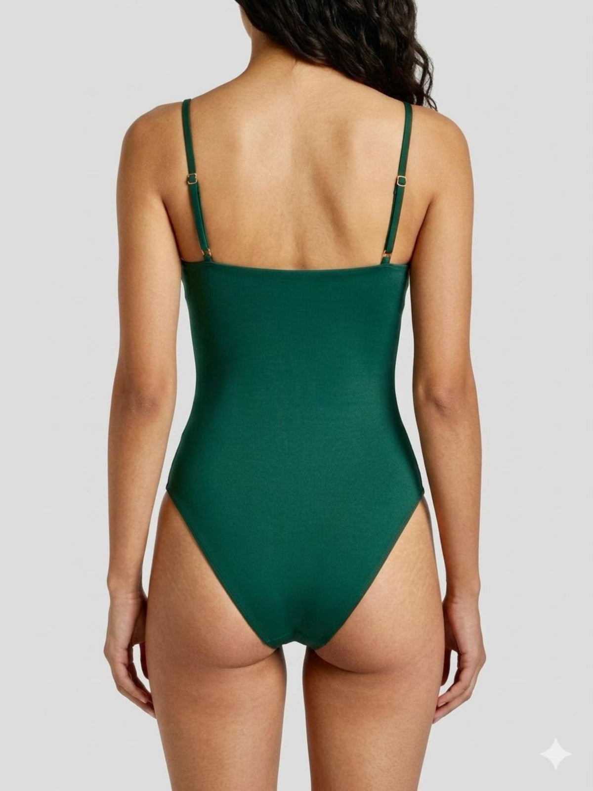 Amber Teal Green Swimsuit
