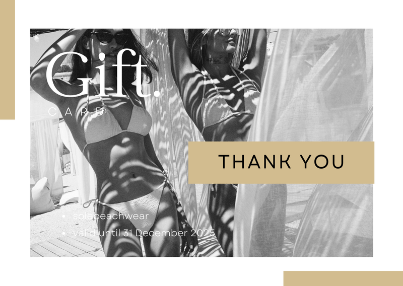 Gift Card Sole Beachwear