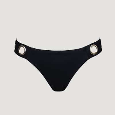 Obsidian Black Bikini Bottom